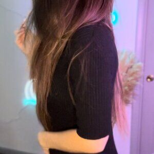 Classic Little Black Sweater Dress // Fall Holiday Basic